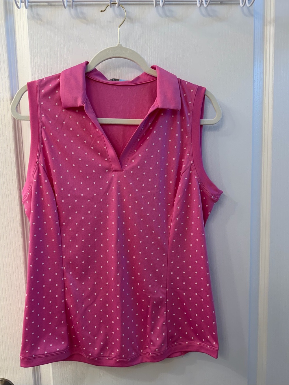 3 Ladies golf shirts. Ladies (2) PGA Tour and 1 Kyodan Golf Shirts. Size L